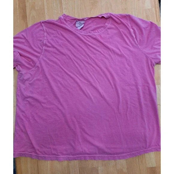 Hot Cotton Woman Marc Ware 2-pc Casual Outfit 3X T-shirt & 2X Capri Pants Pink - Picture 2 of 14